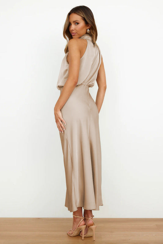 Coralia Satin Elegance Dress